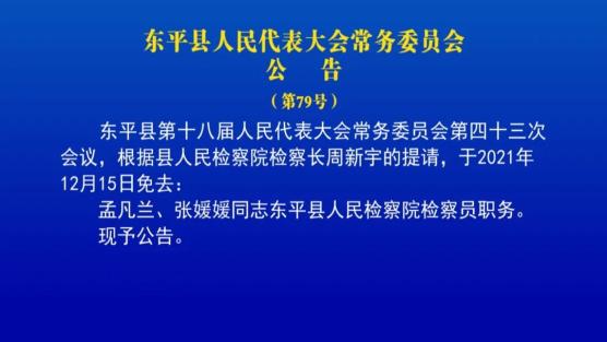 东平县统计局人事任命最新动态公告